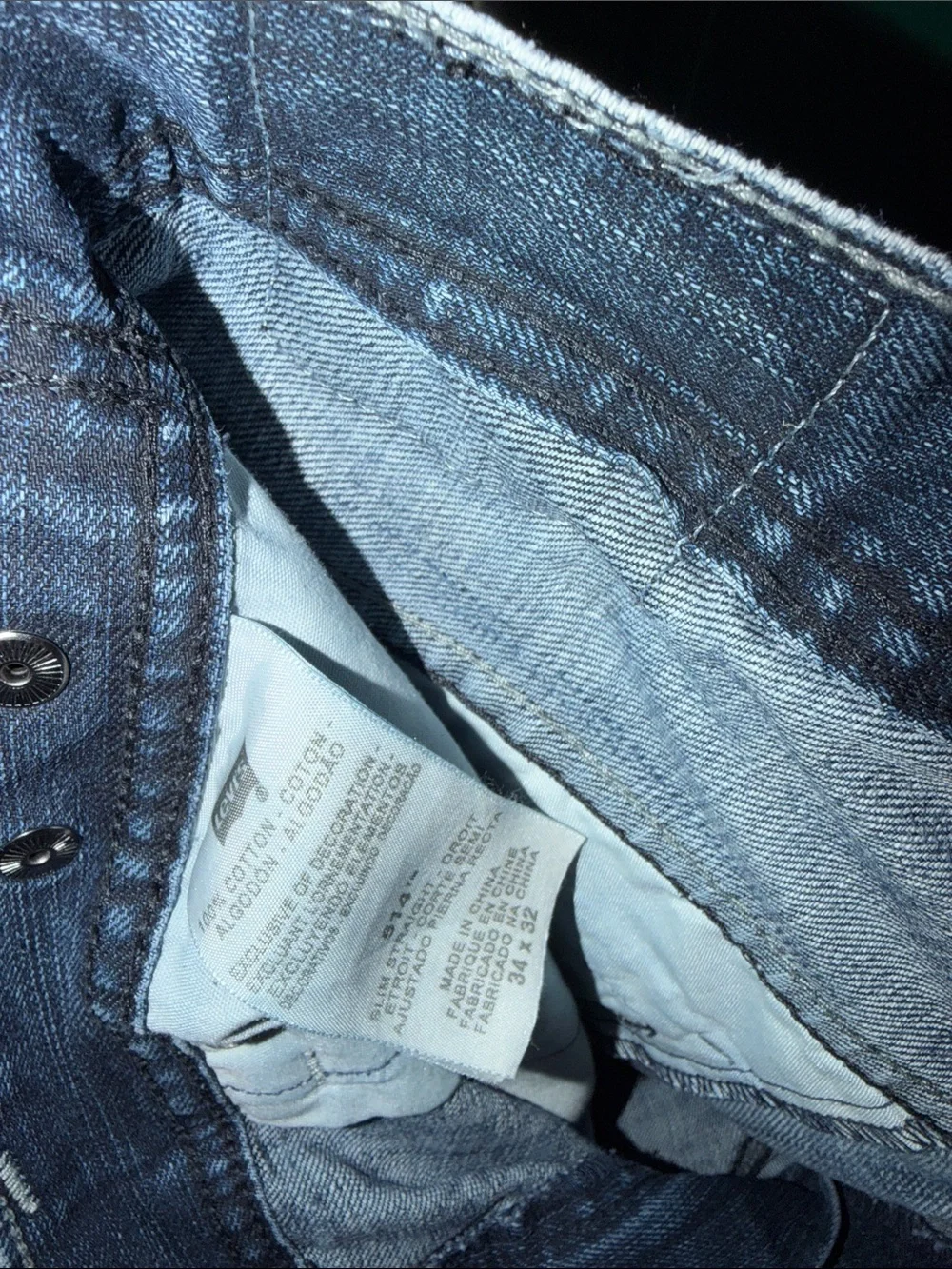 514 Levi Denim Funky Jeans Men’s Pants